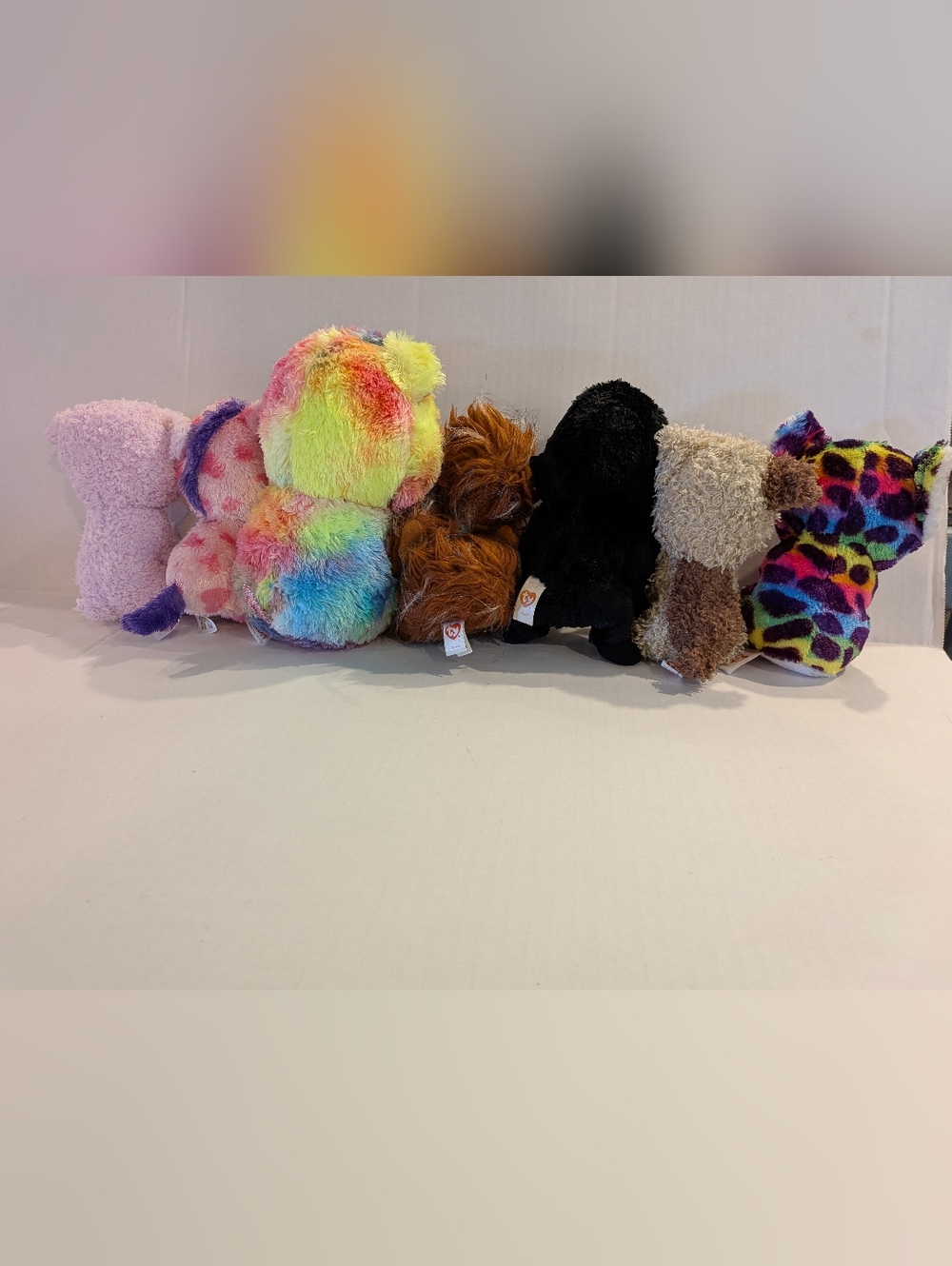 Ty Beanie Boos Plush Lot Of 7 - Picture 2 of 2